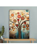 MuchoWow Leinwand bilder Stilvoller Baum (BxH)
