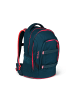 Satch Schulrucksack-Set PACK "Pink Phantom" 2-teilig in Blau/Pink