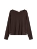 Marc O'Polo U-Boot-Longsleeve oversize in Black Cherry