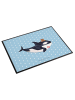 Mr. & Mrs. Panda Schreibunterlage Orca Zylinder ohne Spruch in Blau Pastell