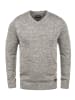 BLEND Strickpullover in grau