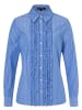 More & More Streifenbluse in woven mix stripe orig blue