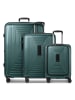Redolz Essentials 14 4 Rollen Kofferset 3-teilig mit Dehnfalte pearl-green metallic 2