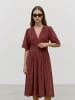 Vero Moda Kleid in Russet Brown