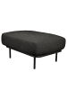 home24 Outdoor-Hocker Zuzu in Schwarz