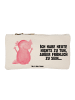 Mr. & Mrs. Panda Schminktasche Axolotl Hurra mit Spruch in Weiß
