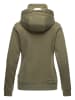 Marikoo Kapuzensweatshirt Chihiroo in Dusty Olive Melange