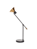 Beliani Tischleuchten PINKEEN in Gold/Schwarz - (W) 21 x (H) 63 x (L) 62 cm