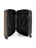 NoBoringSuitCases Suitcase, Koffer, Reisekoffer Beige schwarz