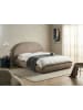 Beliani Doppelbett GRASSE in Beige - (W) 200 x (H) 115 x (L) 225 cm