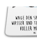 Mr. & Mrs. Panda Bierdeckel Orca mit Spruch in Weiß