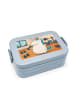 Mr. & Mrs. Panda Lunchbox Einhorn Fitness Design ohne Spruch in Blau Pastell
