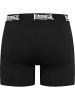 Lonsdale Boxershort "West Challow Boxershorts 4Er-Pack" in Schwarz