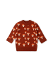 Little Green Radicals Organic Knitted Jumper in Orange