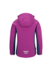 Trollkids Softshell Jacke "Kristiansand" in Malvenpink/Violettblau/Papayaorange