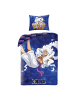 One piece One Piece Bettwäsche Set aus Baumwolle Bettdeckenbezug 140 × 200 in Blau