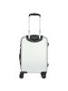 Bugatti Corium 4-Rollen-Kabinentrolley 55 cm (black) in silver