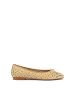 Kazar Ballerinas in Creme