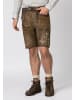 Stockerpoint Lederhose "Hans" in havanna vintage