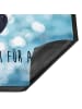 Mr. & Mrs. Panda Fußmatte Orca Zylinder mit Spruch in OZeichenanblue