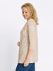 Sieh an! Shirtjacke in beige-ecru-bedruckt