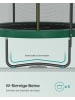 SONGMICS Gartentrampolin Saul in Grün - (H)270 x Ø427 cm