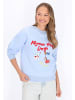 myMo Women Sweatshirt in light blue