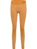 Hummel Leggings Hmlclea Damen in BLAZING ORANGE/CARROT CURL MELANGE