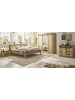 Furn.Design Schlafzimmer-Set 5-teilig in Used Wood, anthrazit mit Doppelbett 180 x 200 cm
