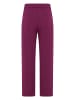 Zero  Stoffhose mit elastischem Bund 28 Inch in Magenta Purple