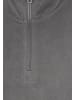 DreiMaster Maritim Women Fleece Pullover in Dunkelgrau