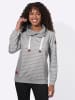 WITT WEIDEN Sweatshirt in steingrau-ecru