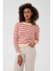 PART TWO Strickpullover GertiaPW Classic fit in Berry Stripe