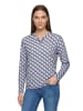 Betty Barclay Blusenshirt mit Print in Blau/Beige