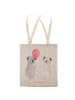 Mr. & Mrs. Panda Henkeltasche Koala Luftballon ohne Spruch in Grau Pastell