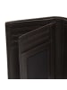 The Chesterfield Brand Hanson Nappa - Geldbörse 5cc 13 cm RFID (schwarz) in braun