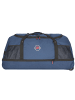 Nowi 2 Rollen Reisetasche 61 cm mit Dehnfalte navy