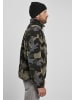 Brandit Fleece Jacket in darkcamo