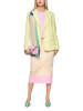 MARC CAIN COLLECTIONS Eleganter Zweiknopfblazer in Deep Limonella