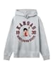 F4NT4STIC Hoodie Betty Boop Kansas Sunflower State in grau meliert