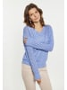 Usha Damen Pullover in TAUBENBLAU