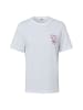 Liu Jo T-Shirt in weiß aubergine - 0001