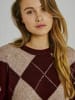 Norr Pullover Logan in Bordeaux