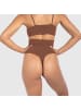 SMILODOX High Waist String Nysa in Braun