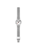 Mondaine Herrenuhr stop2go mit Stahlband 41 mm Weiß / Silber