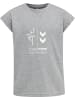 Hummel T-Shirt Hmlprima Mädchen in GREY MELANGE