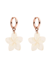 PURELEI Ohrringe Plumeria Rosegold