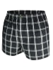 green panther Webboxershorts 6er Pack in Schwarz / Blau