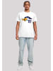 F4NT4STIC T-Shirt 'Looney Tunes Roadrunner Beep Beep' in weiß