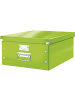 Leitz Ablagebox Click & Store Wow A3 Graukarton grün